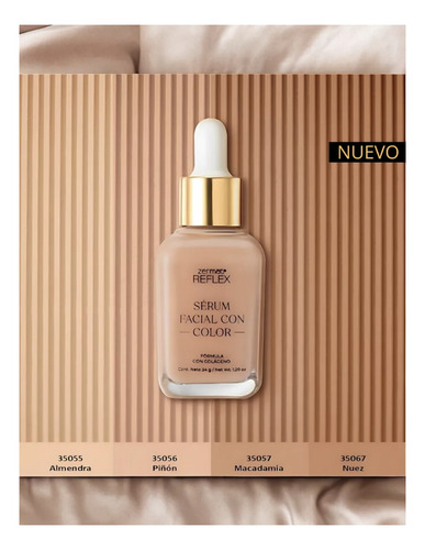 Sérum Facial Con Color Reflex Zermat Maquillaje
