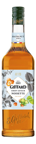 Jarabe Giffard Sabor Avellana, Botella 1 Litro