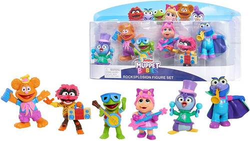 Figuras De Acción Juego De 6 Figuras De Los Muppets