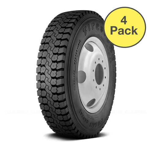 Paq 4 Llantas Firestone Fd663 11r22.5 146/143l 16pr Bsw 