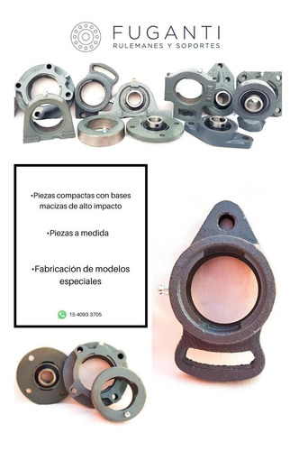 Rodamiento Con Soporte Ucf 214 Eje 70 M/m