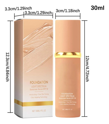 - Bases De Maquillaje Acabado Mate Liquid + Juego De 12
