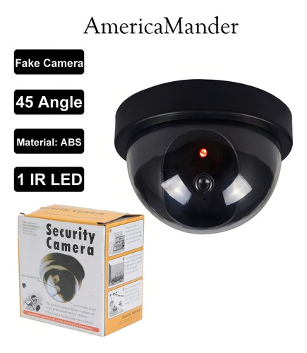 Camara Falsa Domo Inalambrica Seguridad Vigilancia Ahuyenta