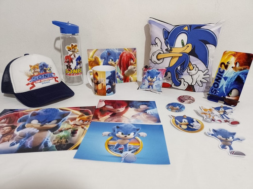 Box Sorpresa Sonic Pelicula 2 Tails  10 Art Caja Misteriosa 