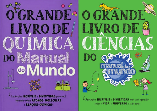 O Grande Livro De Química E De Ciências Do Manual Do Mundo, De Manual Do Mundo. Editorial Sextante, Tapa Mole En Português, 2023