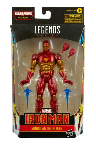 Iron Man Modular Marvel Legends Iron Man (ursa Major Baf)