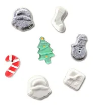 Comprar Molde Placa Parpen Bombon Figuras Navideñas Repostería P660