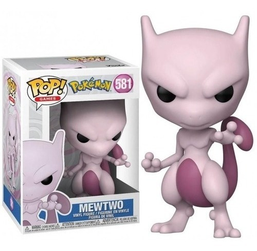 Boneco Funko Pop Games Pokémon Mewtwo - #581
