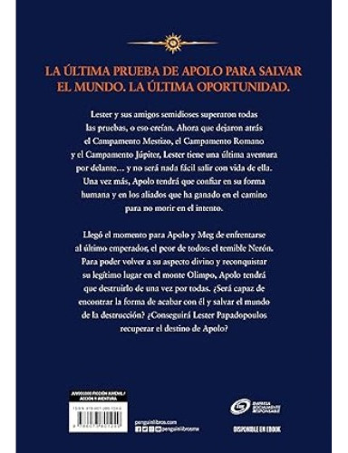 Libro La Torre De Nerón Rick Riordan Editorial Montena