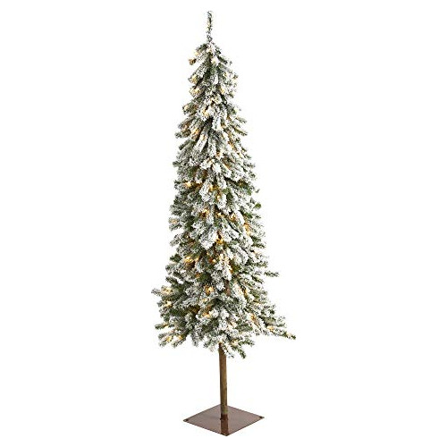 Casi Natural De 6 Pies. Árbol Artificial De Navidad Alpino F