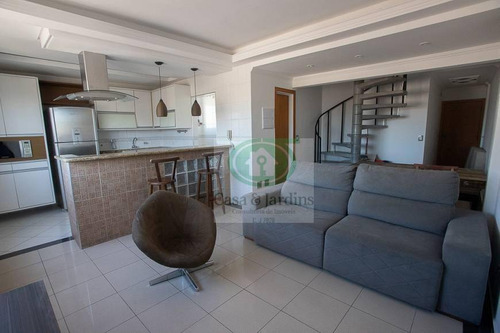 Imagem 1 de 16 de Cobertura À Venda, 90 M² Por R$ 585.000,00 - Estuário - Santos/sp - Co0226