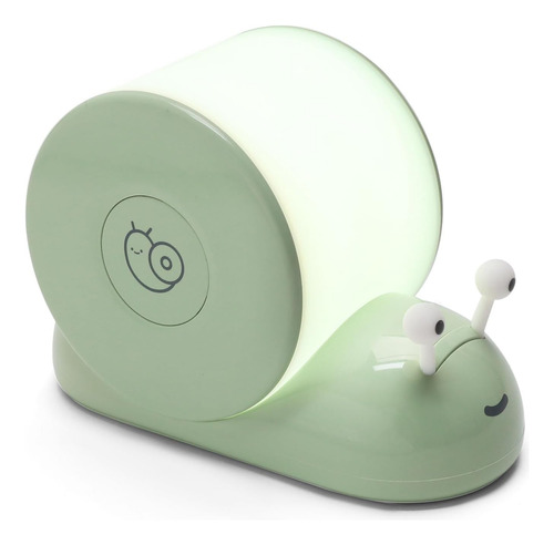 Luz Nocturna De Caracol, Bonita Lámpara De Escritorio Con Fo