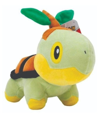 Boneco De Pelucia Turtwig Lapras 20 Cm