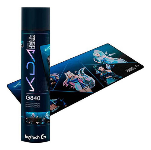 Mousepad Gamer Logitech G G840xl Kda Lol