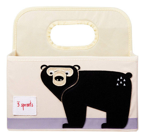 3 Sprouts Baby Diaper Caddy - Canasta Organizadora Para Guar