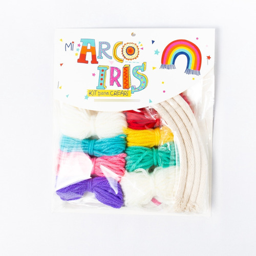 Kit Para Crear Mi Arco Iris. Arte Infantil. Manualidades.