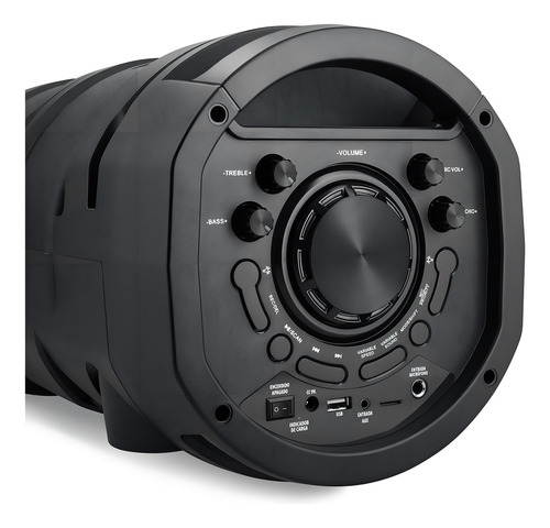 Parlante Winco W219 portátil con bluetooth negro 220V - Excelente (Reacondicionado)