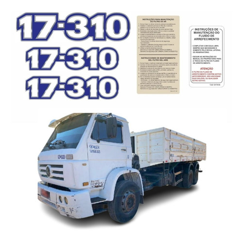 Kit Adesivos Resinado Para Volkswagen 17-310 17872