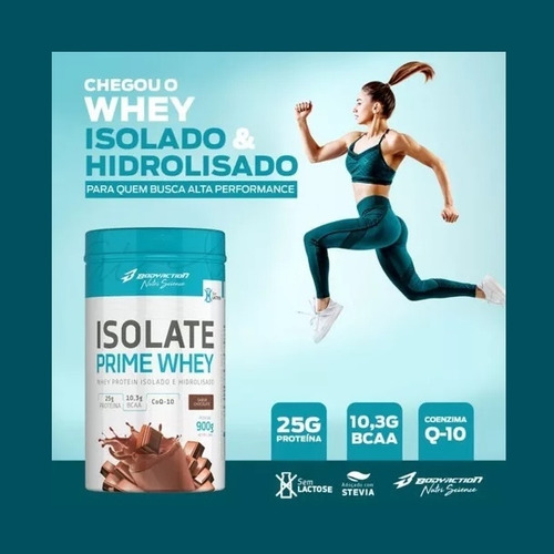 Isolate Prime Whey (900g) - Sabor: Baunilha - Body Action Baunilha