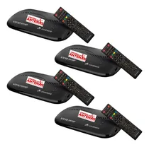 Comprar 4 Decodificador  Receptor Vivensis Vx10 Nova Parabólica Hd Preto