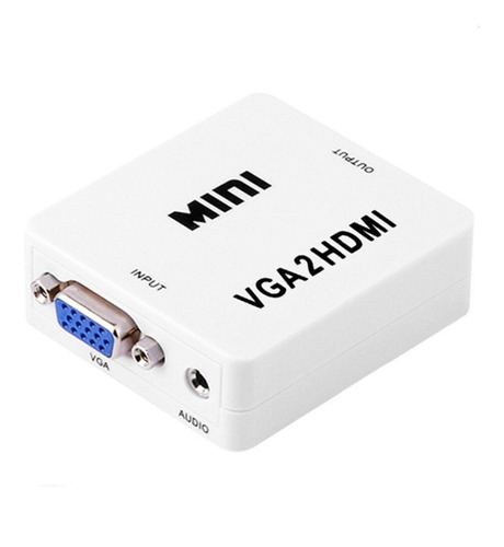 Mini Adaptador Conversor De Sinal Vga/hdmi/rca