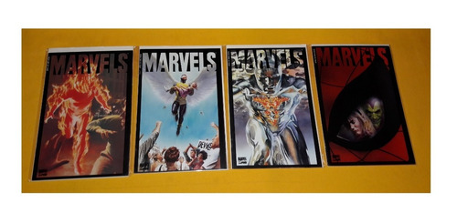 Marvels #1 Al 4 Serie Completa En Ingles Marvel Comics