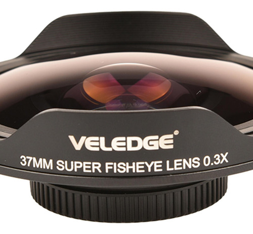 0.3 X Fisheye Lens Fisheye Lens Para Cámaras De Video 37mm