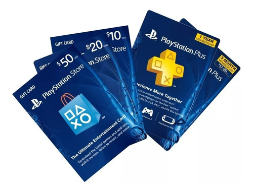 Tarjeta Playstation Card 20 Usd Psn Ps4, Psvita, Ps3 (usa)