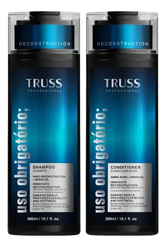 Truss Kit Uso Obrigatório Shampoo E Condicionador 2x300ml