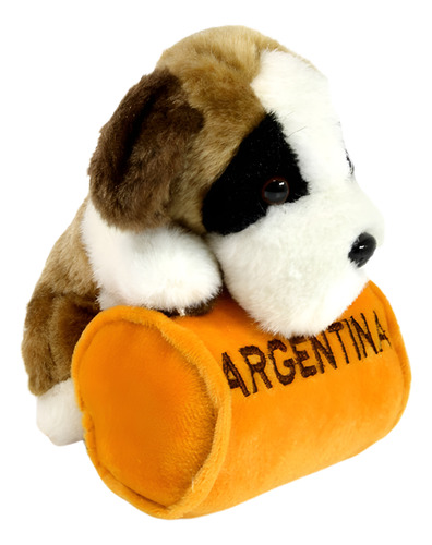 Perro San Bernardo De Peluche En Barril Bariloche Argentina