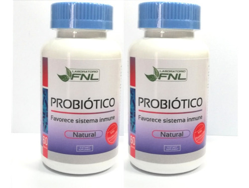 Probiotico Fnl 120 Caps 2x60 Flora Intestinal. Envio Gratis