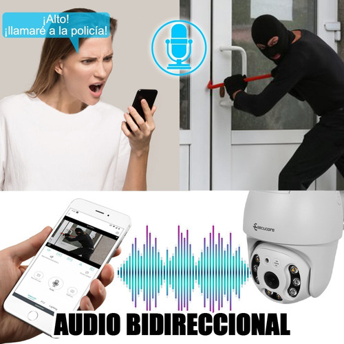 Imagen 4 de 10 de Kit Cctv 4 Camaras Wifi Inalambricas Vision Nocturna Color