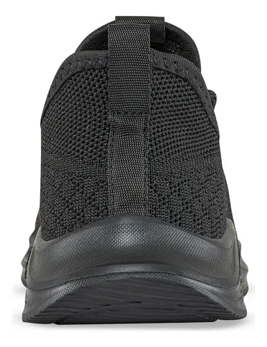 Tenis Running Hetter Negro-negro Para Mujer Croydon