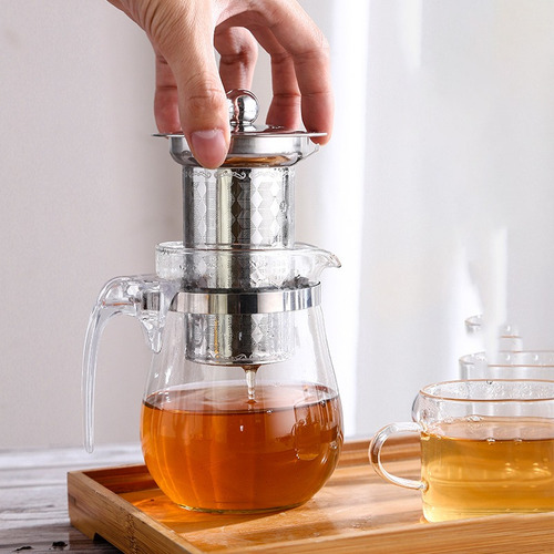 Coador De Chá De Aço Inoxidável Infusores De Chá De Malha Fi
