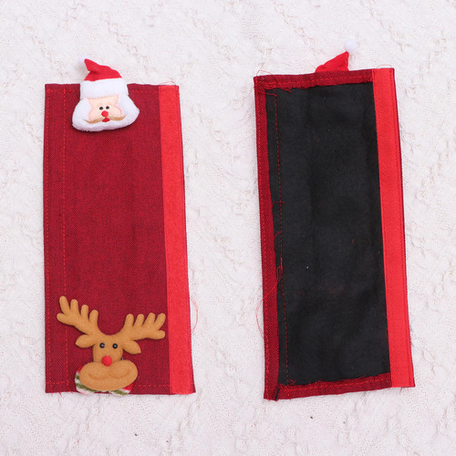 2 Fundas Navideñas Para Pomos De Nevera, Creativos, Para Pue