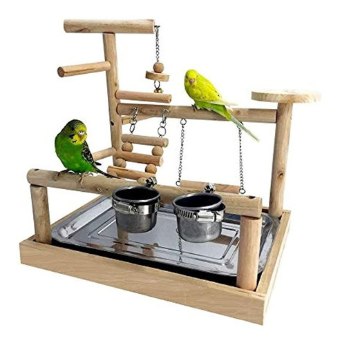 Mrli Pet Play Stand Para Birds-loro Playstand Bird Play Stan