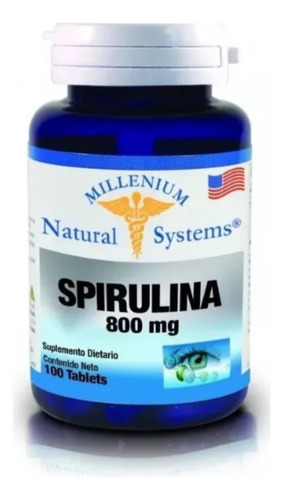 Spirulina Espirulina 800mgx100 - Unidad a $385