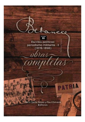 Libro : Ramon Emeterio Betances Obras Completas (vol. Xi)..