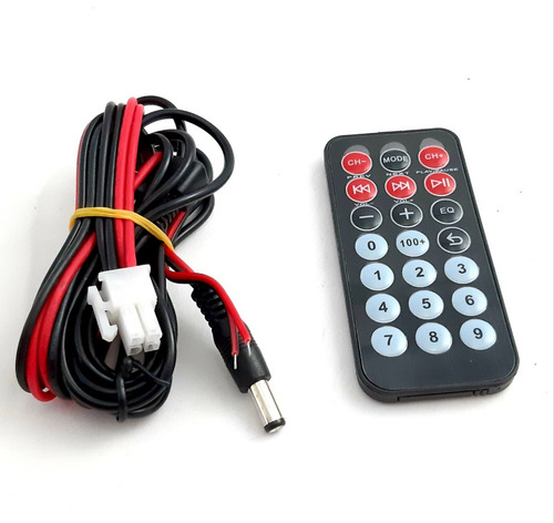 Amplificador 2 Canales 800 Watts Fm Usb Aux Dxr 010-110 Color Azul