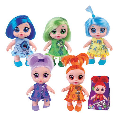 Boneca Divertidamente Cotiplas Licenciado Personagens Inside