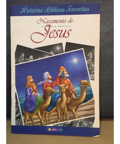 Livro Histórias Bíblicas Favoritas - Nascimento De Jesus