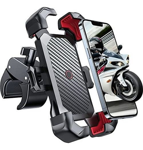 Soporte Para Telefono De Motocicleta Ajustable En 360 Grados