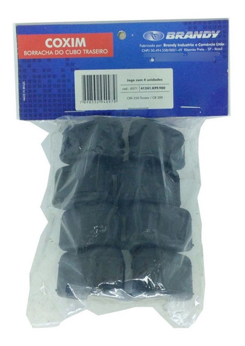 Imagem 8 de 8 de Bucha Coroa Coxim Cubo Roda Cbx 250 Twister 2005 06 07 08 09