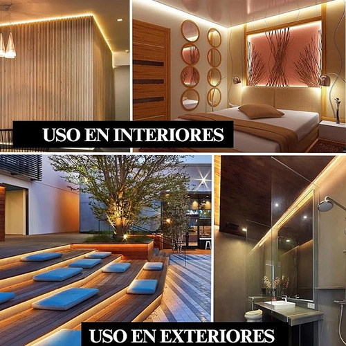Manguera De Luz Led Luxvi 10m 8 Modos 200 Leds Ip65 Paq 4pzs Luces Blanco cálido