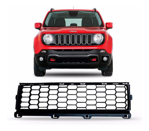 Grade Inferior Jeep Renegade Central Preta 2015 2016 2017