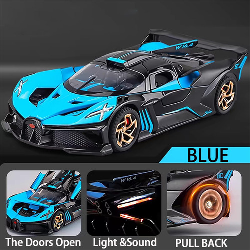 Coches De Juguete Compatible Con Bugatti Bolide Cars Modelo