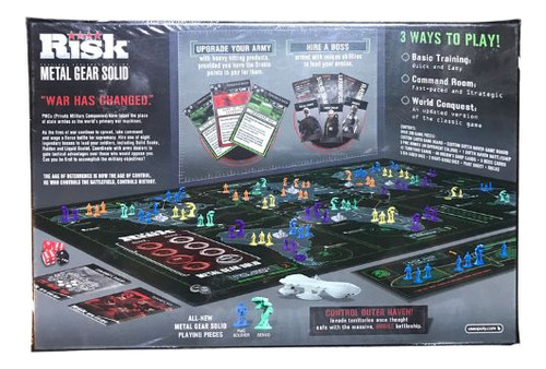 Risk Metal Gear Solid Collector's Edition