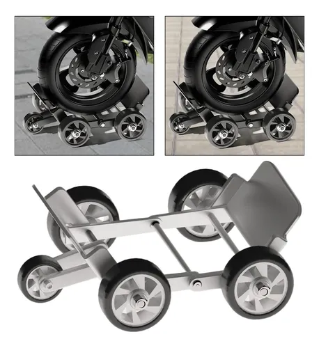 Remolque Para Motocicletas, Dispositivo De Remolque Plata
