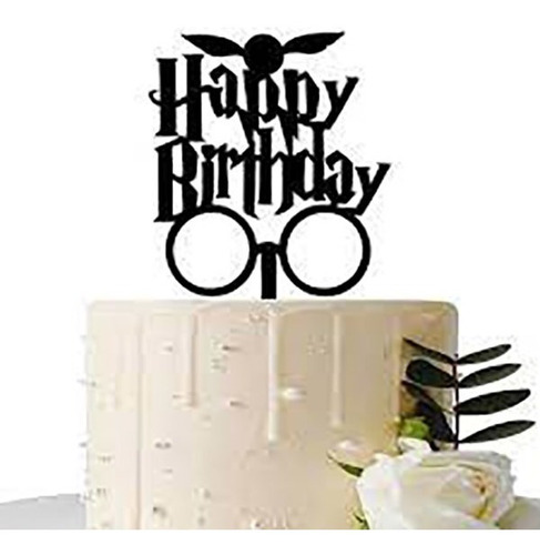 Cake Topper Adorno Pincho Torta Harry Potter