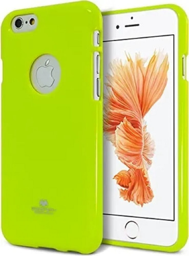 Carcasa Para iPhone 6 Plus Jelly Case Goospery + Mica
